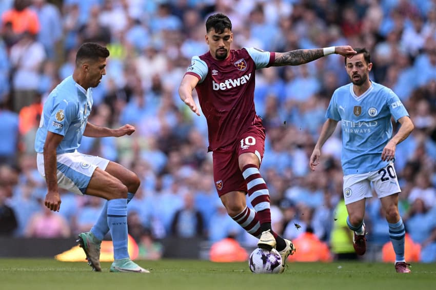 Manchester City x West Ham - Lucas Paquetá