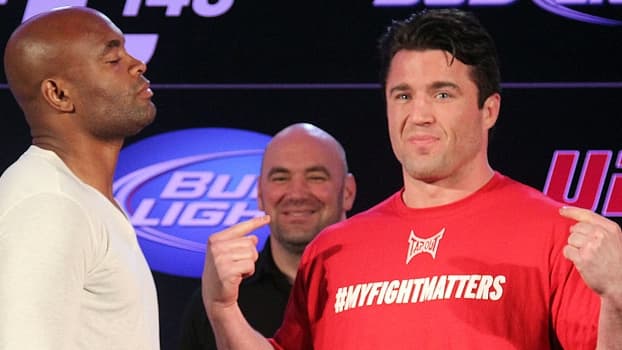 Anderson Silva e Chael Sonnen