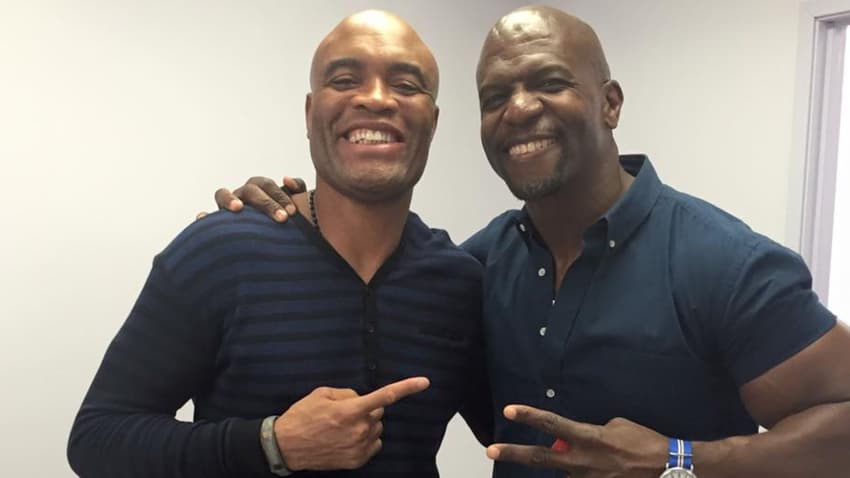 Anderson Silva e Terry Crews