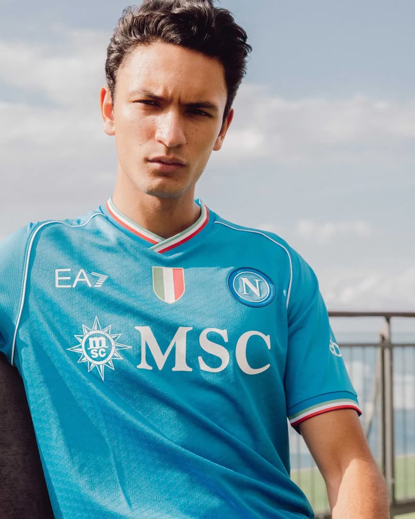 champions league camisa napoli