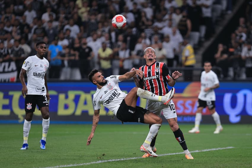 Corinthians x São Paulo é o destaque dos jogos de hoje. Foto: Ettore Chiereguini/AGIF