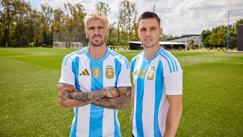 camisa argentina copa america 204