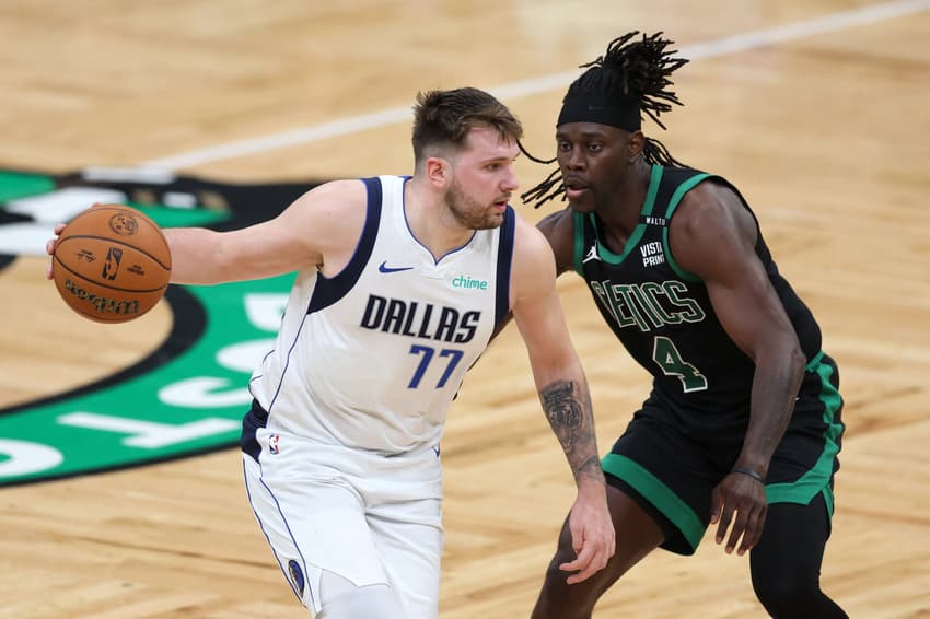 Luka Doncic e Jrue Holiday - Dallas Mavericks e Boston Celtics