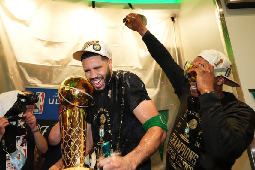 Jayson Tatum campeão da NBA com o Boston Celtics