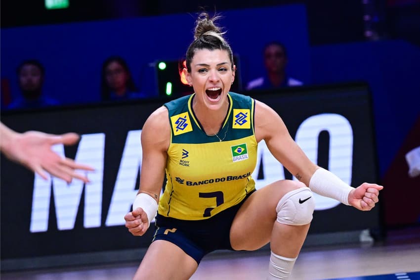 Rosamaria – Brasil x Itália na Liga das Nações de Vôlei