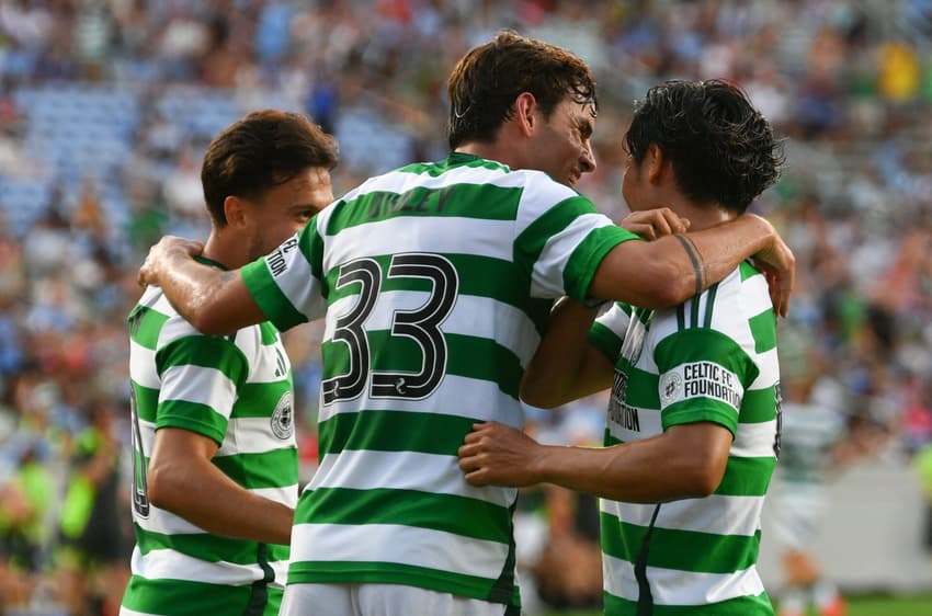 2024 FC Series pre-season friendly football match between Manchester City and Celtic