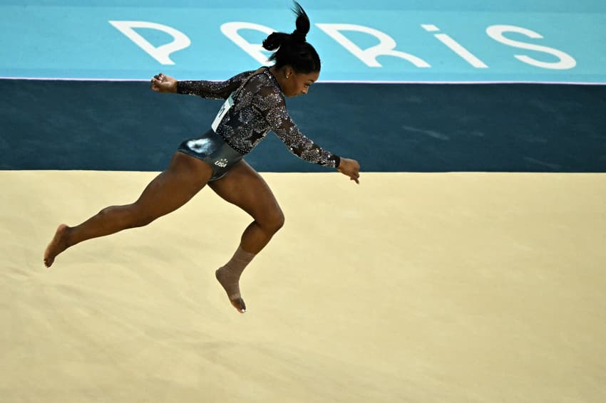 Olympics: Artistic Gymnastics &#8211; women&#8217;s qualification competition, preliminary round Simone Biles