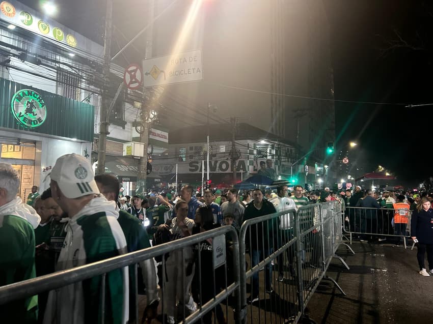 Arredores do Allianz Parque &#8211; Palmeiras x Corinthians