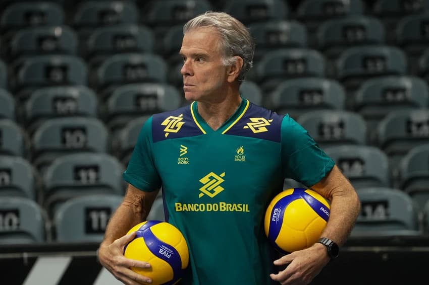 Bernardinho comandou a Seleção Brasileira de Vôlei Masculino nas Olimpíadas de Paris (Foto: Divulgação / CBV)