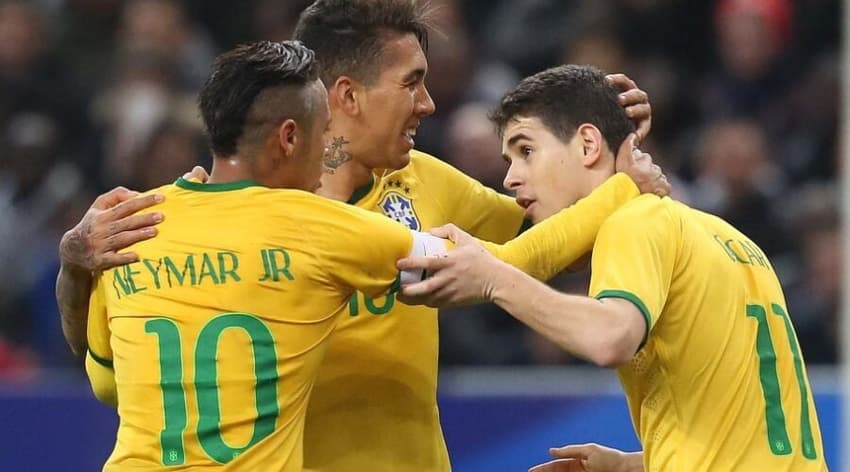 Neymar e Oscar – Seleção Brasileira