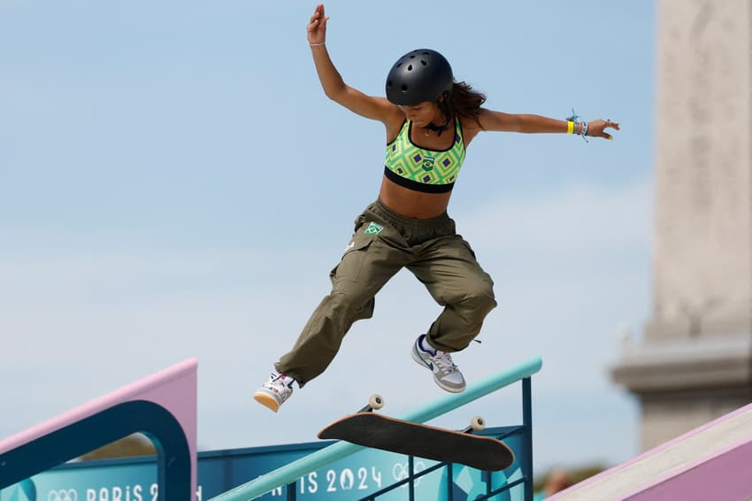 Rayssa Leal - Olimpíadas de Paris no skate