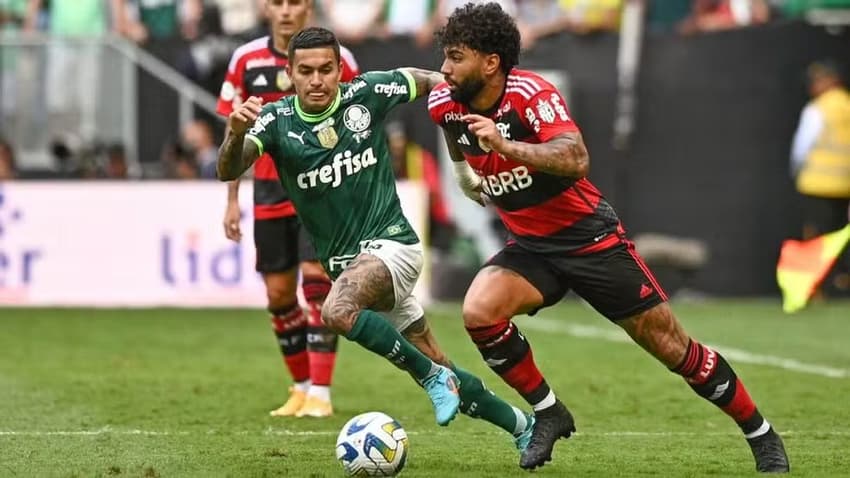 Dudu e Gabigol / Palmeiras e Flamengo