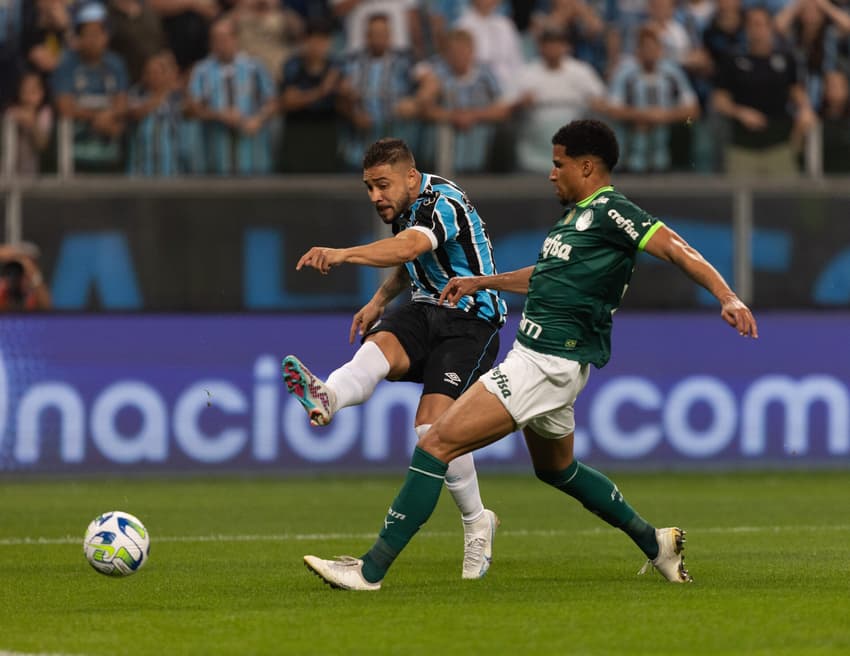 Grêmio x Palmeiras é o destaque dos jogos de hoje. Foto: Caio Falcao/AGIF