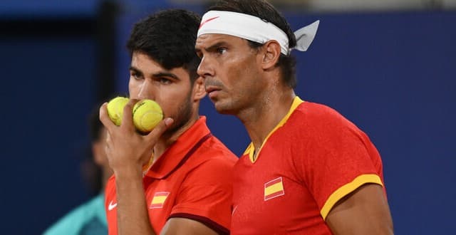 Nadal e Alcaraz (Foto: Dubreuil/Kopatsch/Zimmer)