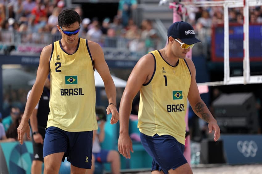 BEACH VOLLEYBALL-OLY-PARIS-2024-GER-BRA