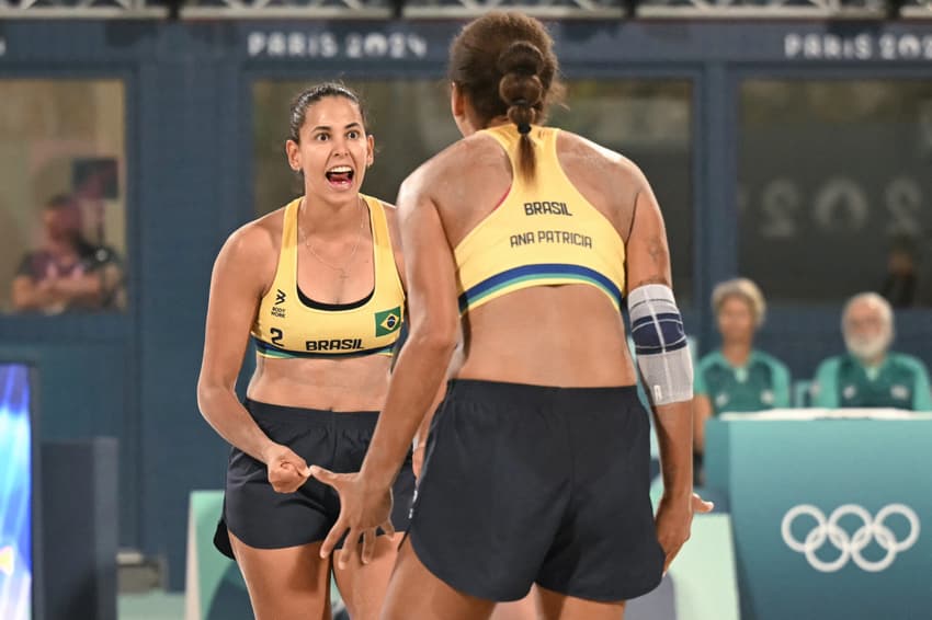 BEACH VOLLEYBALL-OLY-PARIS-2024-BRA-JPN Ana Patrícia e Duda