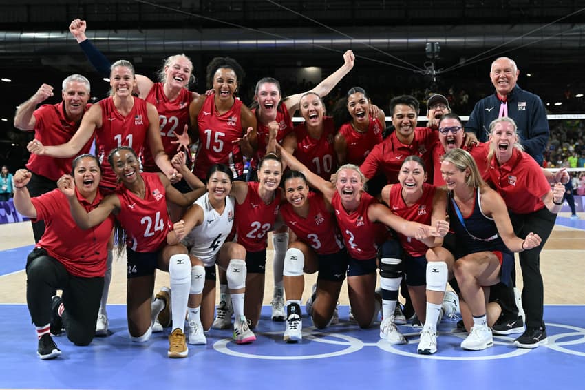 VOLLEYBALL-OLY-PARIS-2024-BRA-USA Olimpíadas