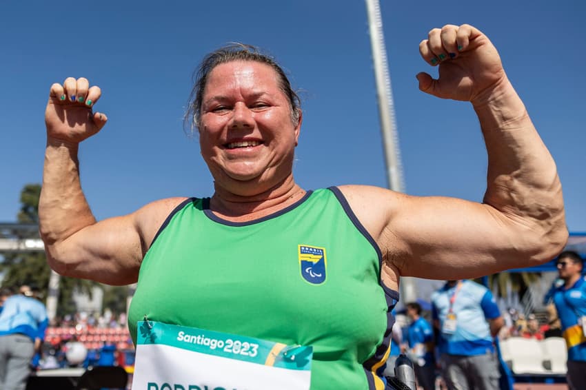 Beth Rodrigues durante Parapan Santiago 2023 (Foto: Alessandra Cabral/CPB))