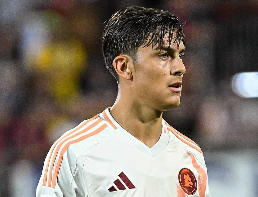 Dybala em ação pela Roma (Foto: Reprodução)