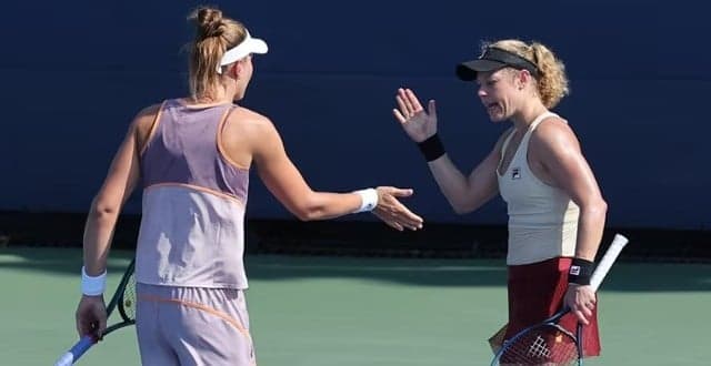 Bia Haddad e Siegemund (Crédito: Brad Penner/USTA)