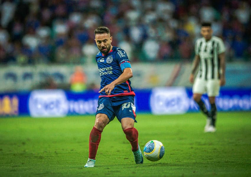 Em jogo hoje, o Bahia espera repetir o resultado contra o Botafogo pela Copa do Brasil. Foto: Jhony Pinho/AGIF