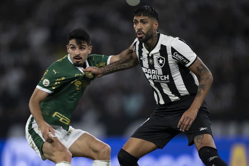 Palmeiras e Botafogo se enfrentam pelas oitavas da Libertadores. Foto: Jorge Rodrigues/AGIF