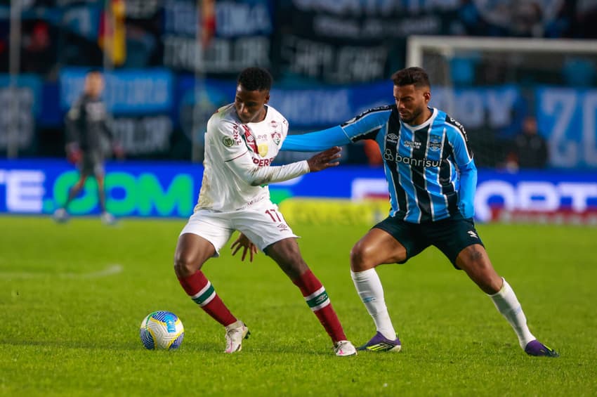 Grêmio e Fluminense iniciam disputa pelas quartas da Libertadores. Foto: Luiz Erbes/AGIF