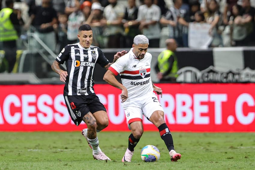 São Paulo e Atlético-MG começar o embate pela Copa do Brasil em jogo hoje. Foto: Gilson Lobo/AGIF