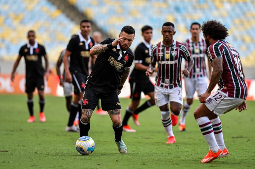 Vasco e Fluminense fazem clássico no Rio de Janeiro. Foto: Thiago Ribeiro/AGIF