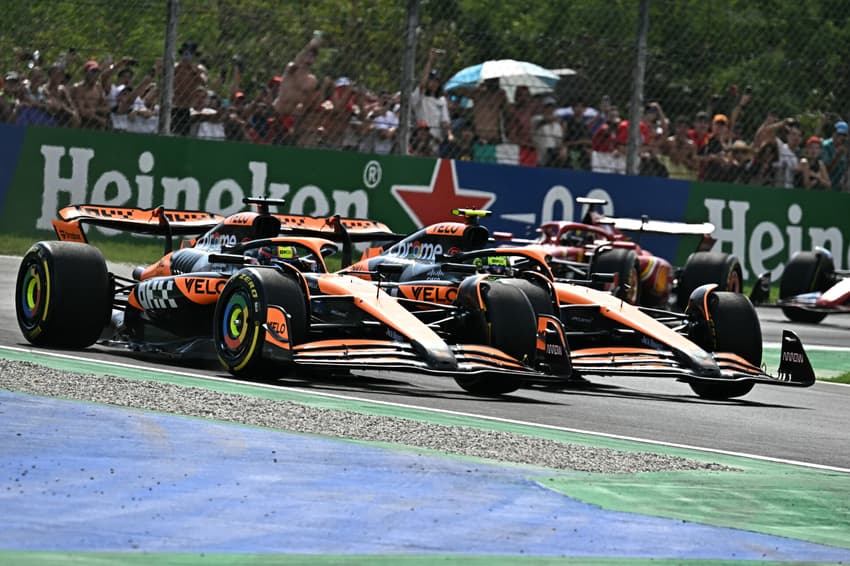 AUTO-PRIX-F1-ITA-RACE Mclaren Norris Piastri