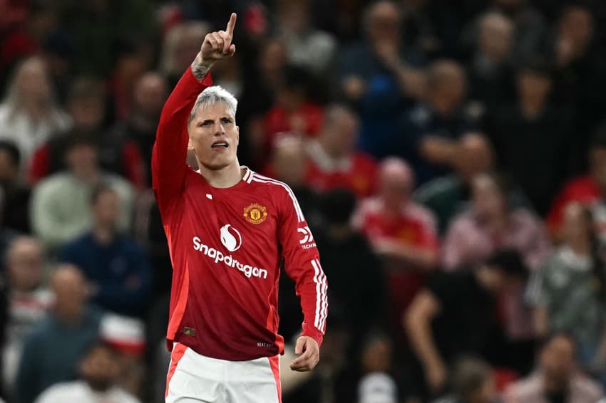 Alejandro Garnacho, do Manchester United (Foto: Paul Ellis/AFP)