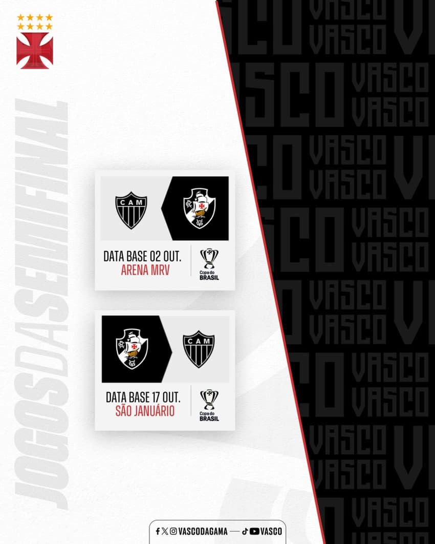 Vasco x Atlético-MG