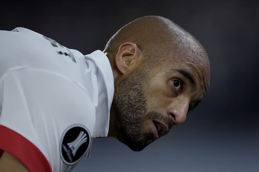 Lucas Moura, jogador do São Paulo