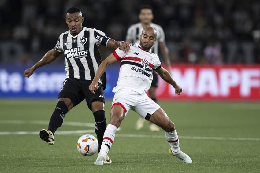 Botafogo e São Paulo pela Libertadores