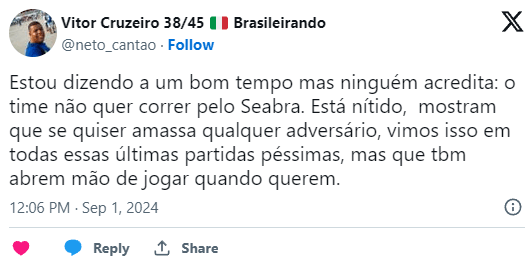 Reprodução Twitter 