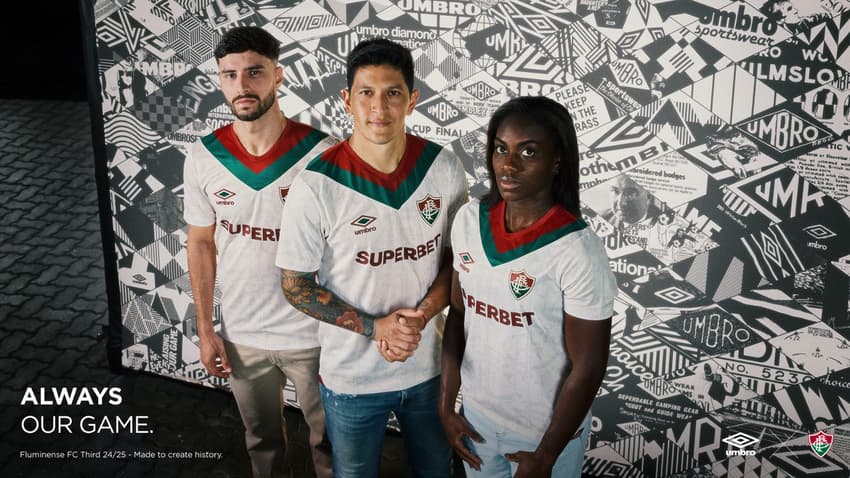 Novo terceiro uniforme do Fluminense