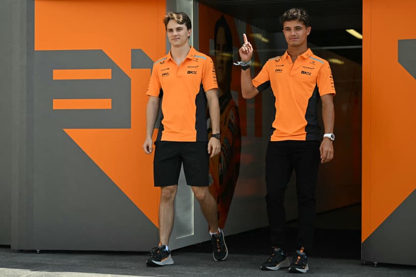 Oscar Piastri e Lando Norris
