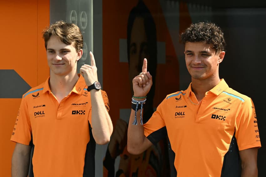 Oscar Piastri e Lando Norris