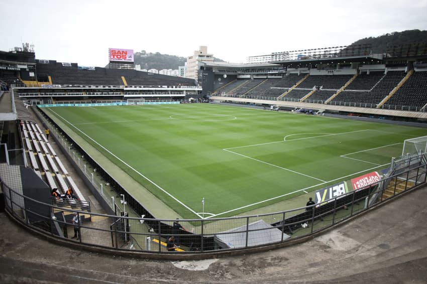 SP - SANTOS - 28/09/2024 - BRASILEIRO B 2024, SANTOS X OPERARIO - Vista geral do estadio Vila Belmiro para partida entre Santos e Operario pelo campeonato Brasileiro B 2024. Foto: Reinaldo Campos/AGIF