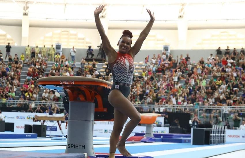 Rebeca Andrade - Campeonato Brasileiro de ginástica artística