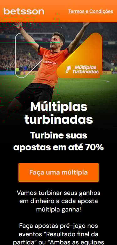 Oferta Múltipla Anti-Zica da Betsson com até R$270 de cashback