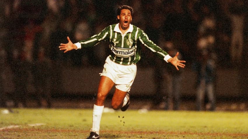 Os maiores artilheiros da história do Palmeiras.