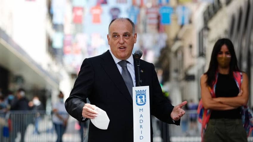 Javier Tebas é presidente de La Liga desde 2013 (Foto: Reprodução / Instagram)