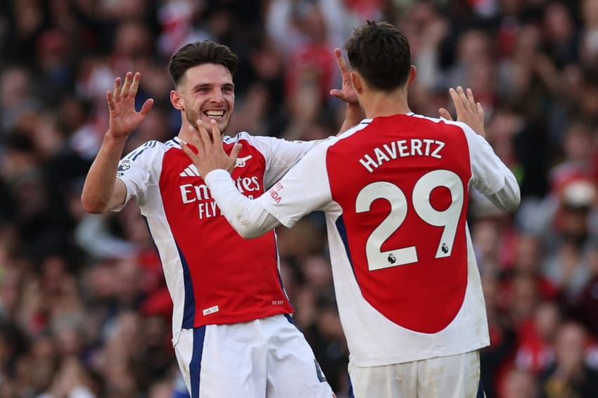 Pela Champions, o Arsenal encara o PSG em casa; Veja os destaques dos jogos de hoje (Foto: Adrian Dennis / AFP)