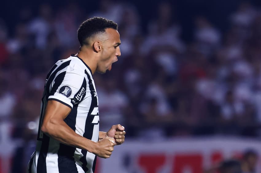 Embalado pela classificação na Libertadores, o Botafogo joga hoje contra o Grêmio (Foto: Marcello Zambrana/AGIF)