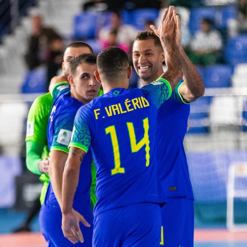 A Seleção Brasileira de Futsal entra em quadra nesta sexta; Confira os destaques dos jogos de hoje (Foto: Reprodução/CBF Futsal)