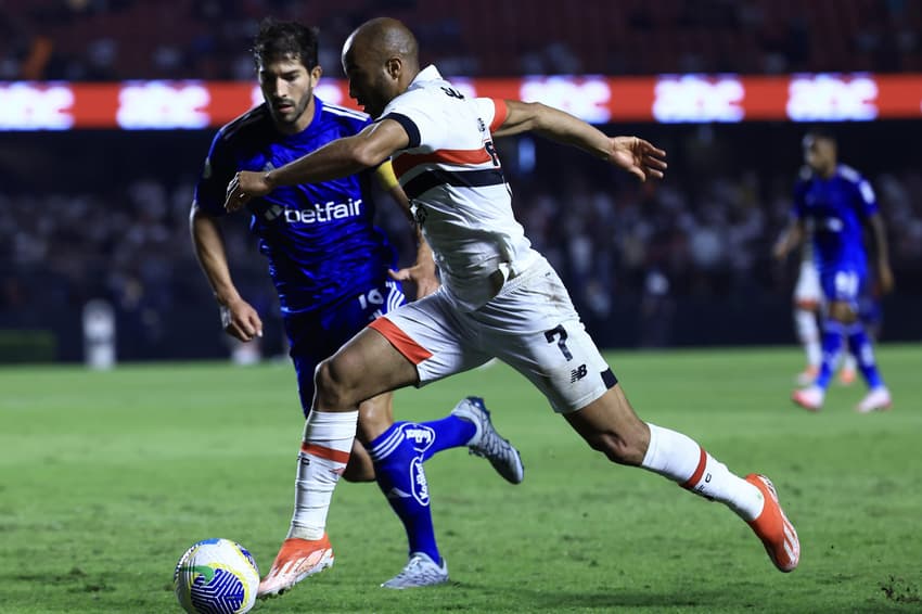 São Paulo e Cruzeiro se enfrentam pela 26ª rodada do Brasileirão Foto: Marcello Zambrana/AGIF