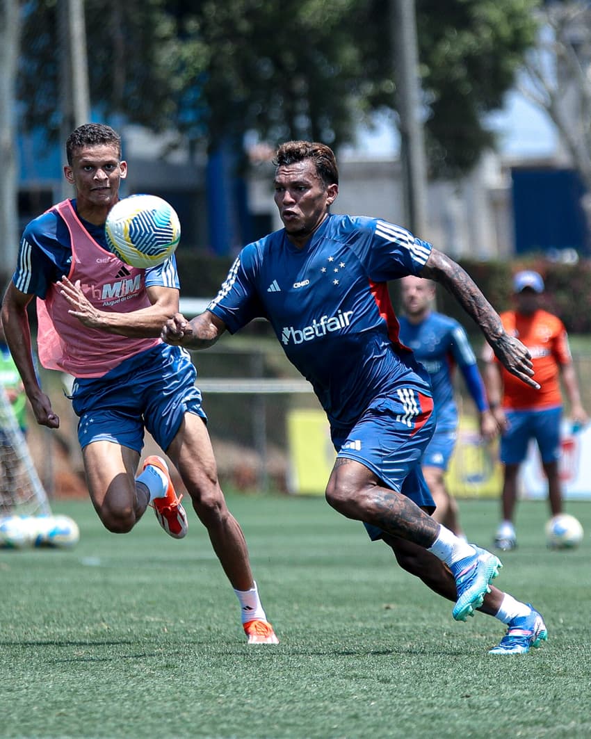 Treino do Cruzeiro (foto: Gustavo Martins/ Cruzeiro)