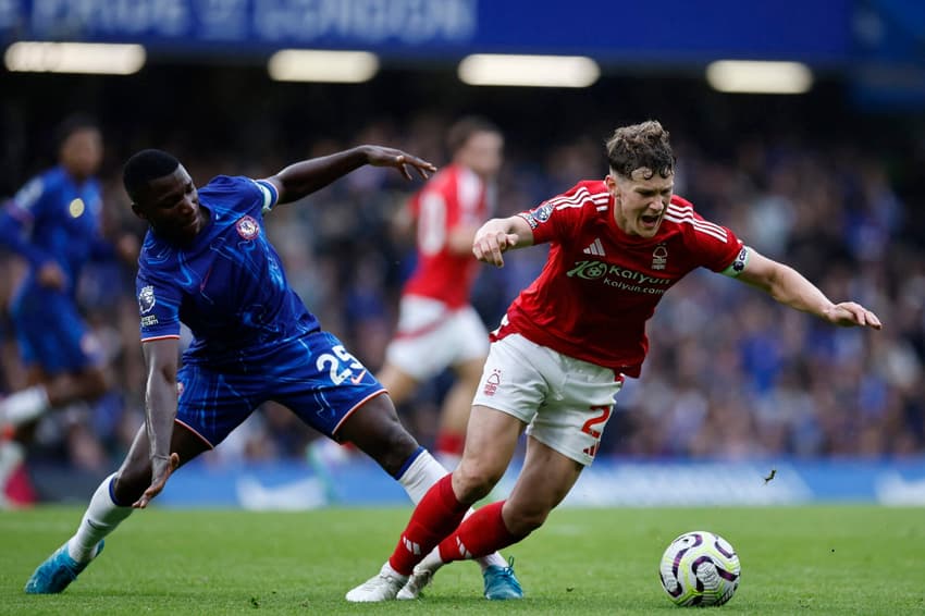 Jogos de hoje: Chelsea e Nottingham Forest se enfrentam na última rodada da Premier League na briga por uma vaga na próxima Champions League (Foto: BENJAMIN CREMEL/AFP)