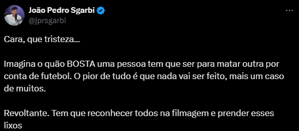 João Pedro Sgarbi twitter